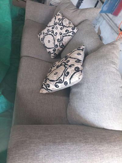 b beautiful sleeper sofa with decorative pillows