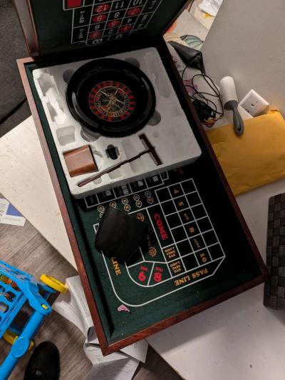 blackjack 2in poker and roulette table - Thumbnail 2