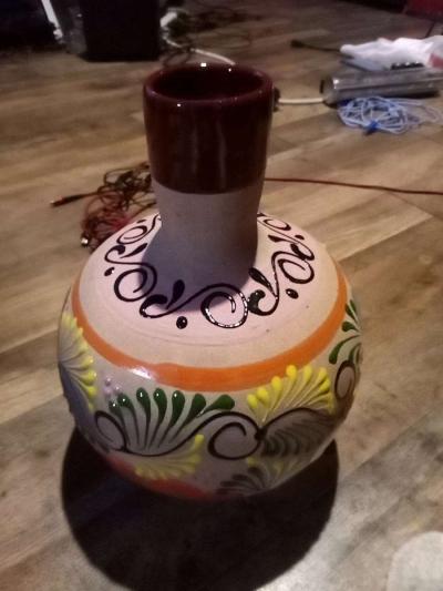 vase painted and glazed - Thumbnail 3