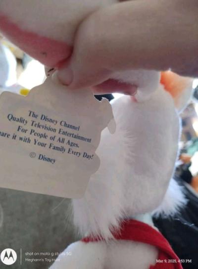Vintage Roger Rabbit Disneyland Tagged Plush - Thumbnail 3