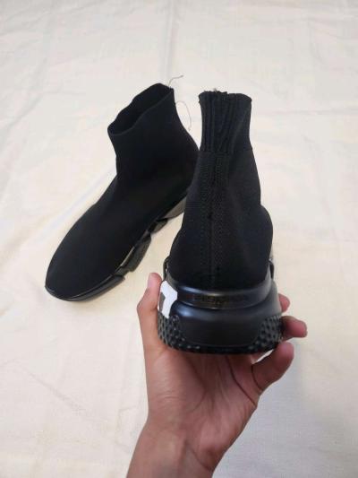 Men Balenciaga Speed Graffiti Trainers Size 8 - Thumbnail 4