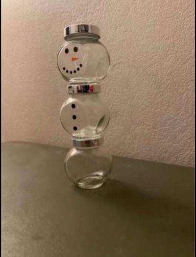 Hot chocolate jar snowman - Thumbnail 3