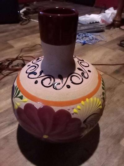 vase painted and glazed - Thumbnail 5