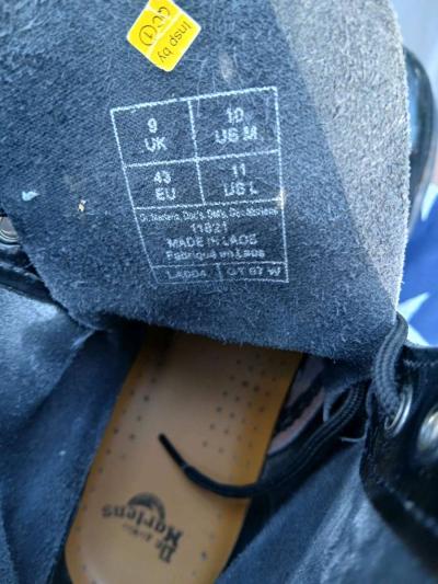 Doc Martin Black Boots - Thumbnail 2