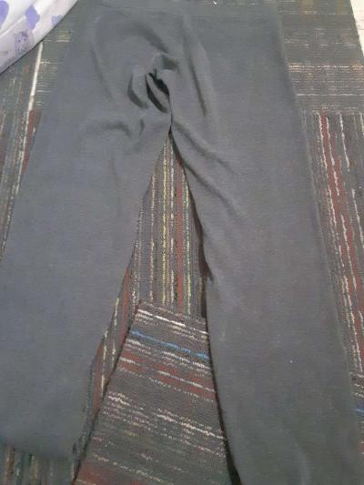 Grey SweatPants with LOVE printed in Pink - Thumbnail 2