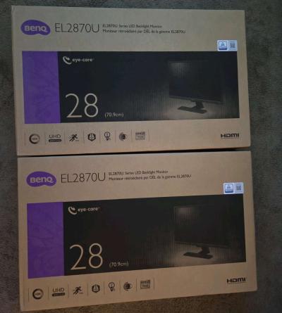 BenQ EL2870U Gaming Monitors 28 4K UHD 1ms - Thumbnail 4