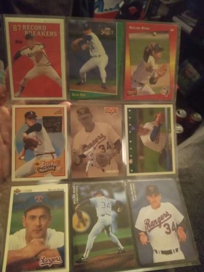 sheets of sports cards - Thumbnail 3