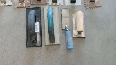 the sheel vinyl notched trowel plastic metal - Thumbnail 4