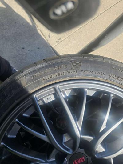 2018 SUBARU WRX STI LIMITED WHEELS 19X85 JAPAN SET OF 4  Enk - Thumbnail 3