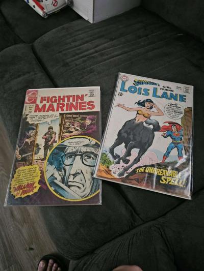 two vintage comic books from the Silver Age - Oceanside, California