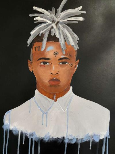 X painting by Jasmine Jenkins - Lubbock, Texas