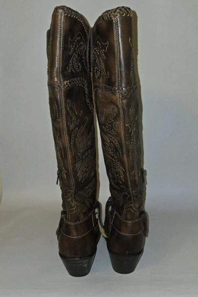Corral Womens Genuine Leather Boots Size 10 G1116 16 in tall - Thumbnail 5