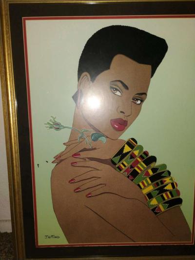 I am selling this beautiful signed picture by Jw Ford - Thumbnail 2