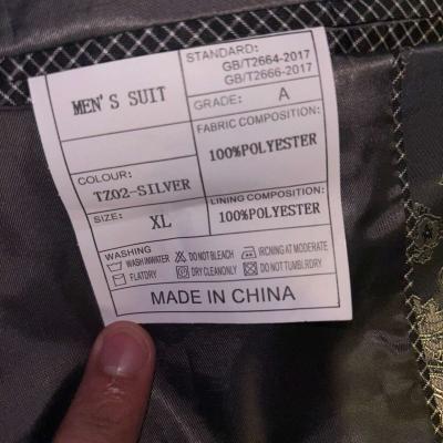 Silver designer designed blazer - Thumbnail 3