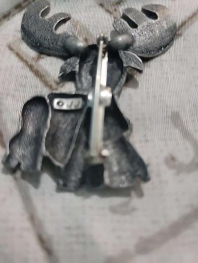 Moose brooch - Thumbnail 6