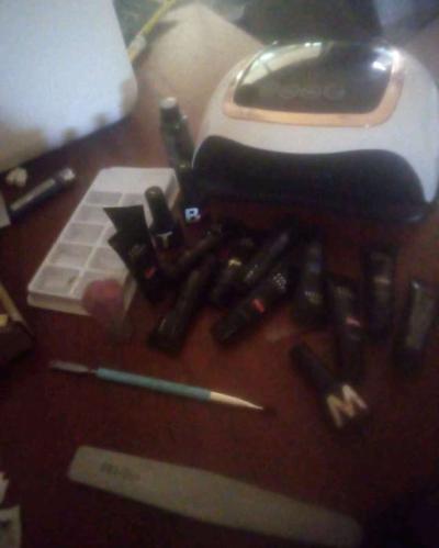 polygel nail kit with a UV lamp - Thumbnail 2