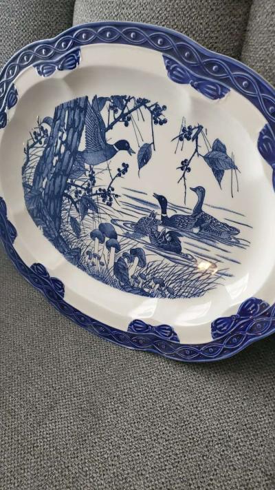 vintage holiday platter - Thumbnail 2