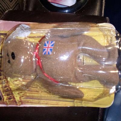 ty BRITANNIA THE BEAR rare beenie baby - Thumbnail 5