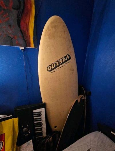 6 foot soft top odyssey surfboard