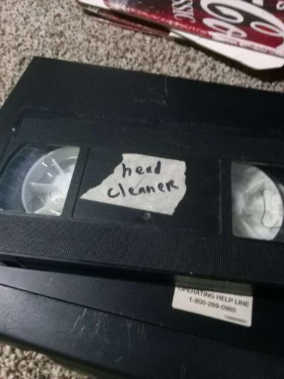 vcr with head cleaner - Thumbnail 3