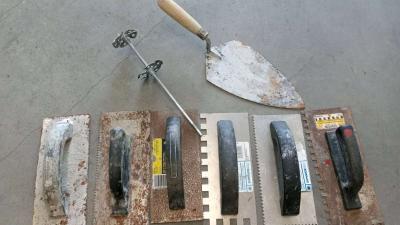 the sheel vinyl notched trowel plastic metal - Thumbnail 5