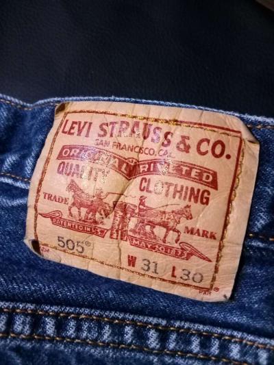 Levi Strauss 505 regular fit size 31 30 - Thumbnail 2