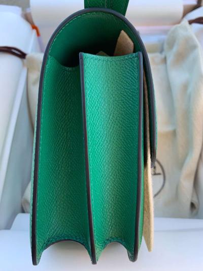 Hermes Constance 18cm Epsom Green - Thumbnail 5