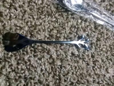 5 plant like tea spoons - Thumbnail 2