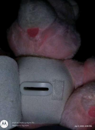 Vtg Care Bears Cheer Bear Plush Coin Bank - Thumbnail 4