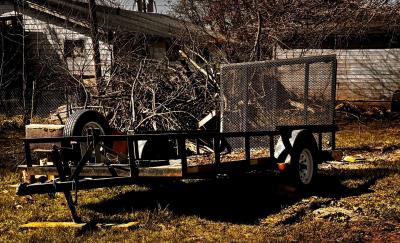12foot single axle trailer - Thumbnail 2