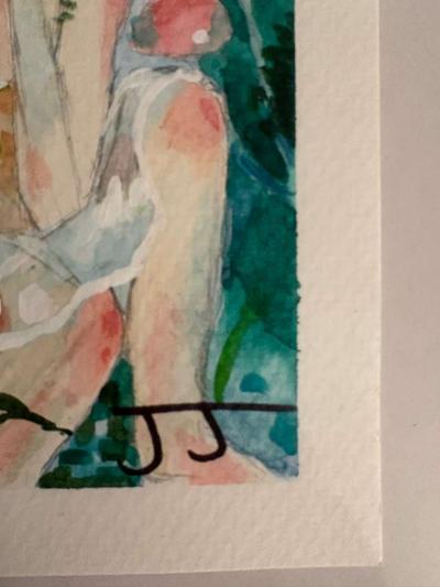 Pluviophile Original painting by Jasmine Jenkins - Thumbnail 3