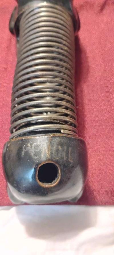 Vintage Ceramic Letter Spiral Holder - Thumbnail 2