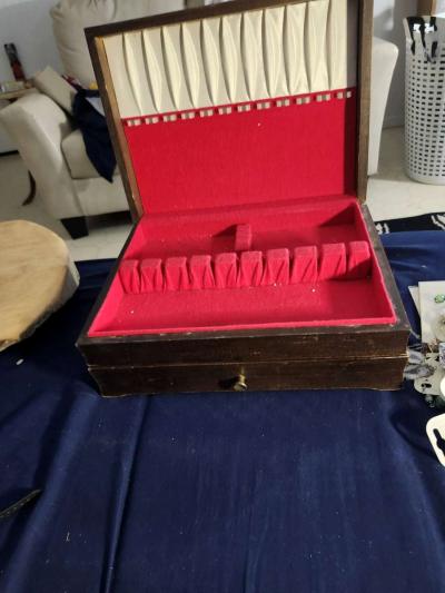 Vintage silverware chest - Thumbnail 3