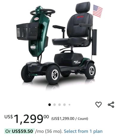 Electric scooter mobility - Thumbnail 4