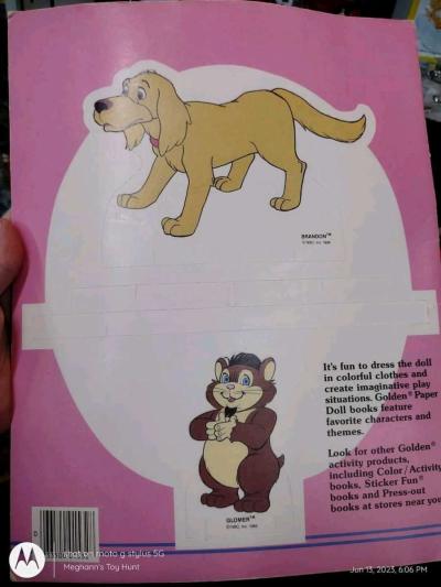 Vtg Unused Punky Brewster Paperdoll Book - Thumbnail 2