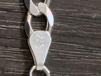unisex Sterling Silver Chain - Thumbnail 2