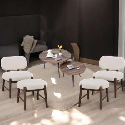 Brand New Never open box Wooden chairs Comfortable round - Thumbnail 3