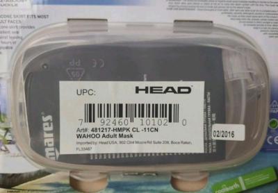 Adult Silicone Snorkeling Mask Mares Tech W Travel Box - Thumbnail 2