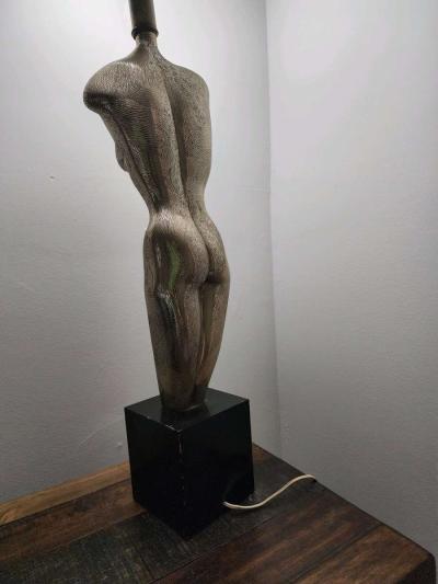 Yasha Heifetz figural art deco lamp - Thumbnail 4