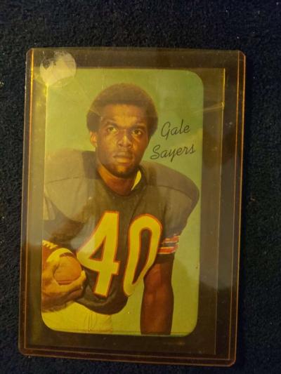 1970 Topps Super Gale Sayers - Lancaster, California