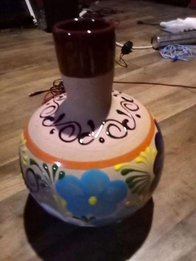 vase painted and glazed - Thumbnail 4