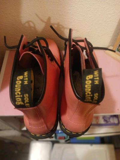 RARE HOT PINK Doc Martens 1460  Brand New - Thumbnail 2