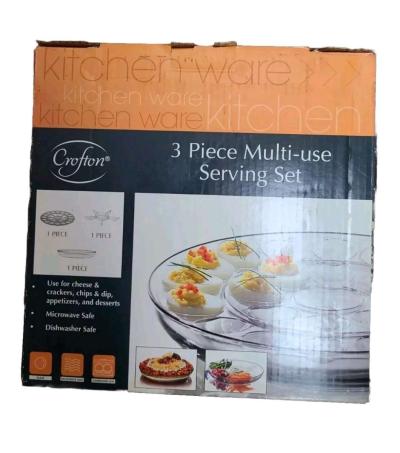 Introducing the Crofton Kitchen Ware 3 Piece MultUse Serving