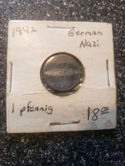 1942 Nazi pfennig