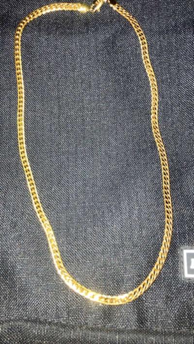 Elegant Gold Chain Necklace - Thumbnail 3