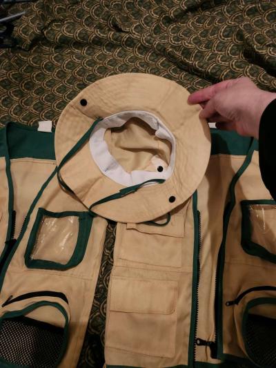 Kids outdoor exploration Nature Vests and hat - Thumbnail 3