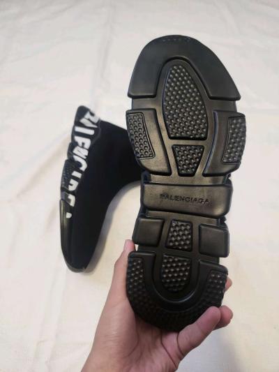 Men Balenciaga Speed Graffiti Trainers Size 8 - Thumbnail 6