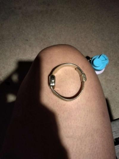 Womans Seiko gold with diamonds watch - Thumbnail 4