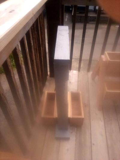 welcome sign with planters - Thumbnail 2