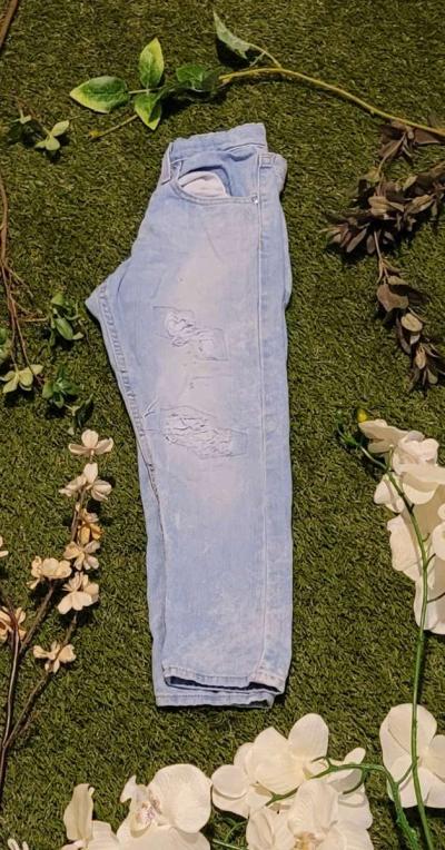 Girls Ripped Jeans - Thumbnail 4